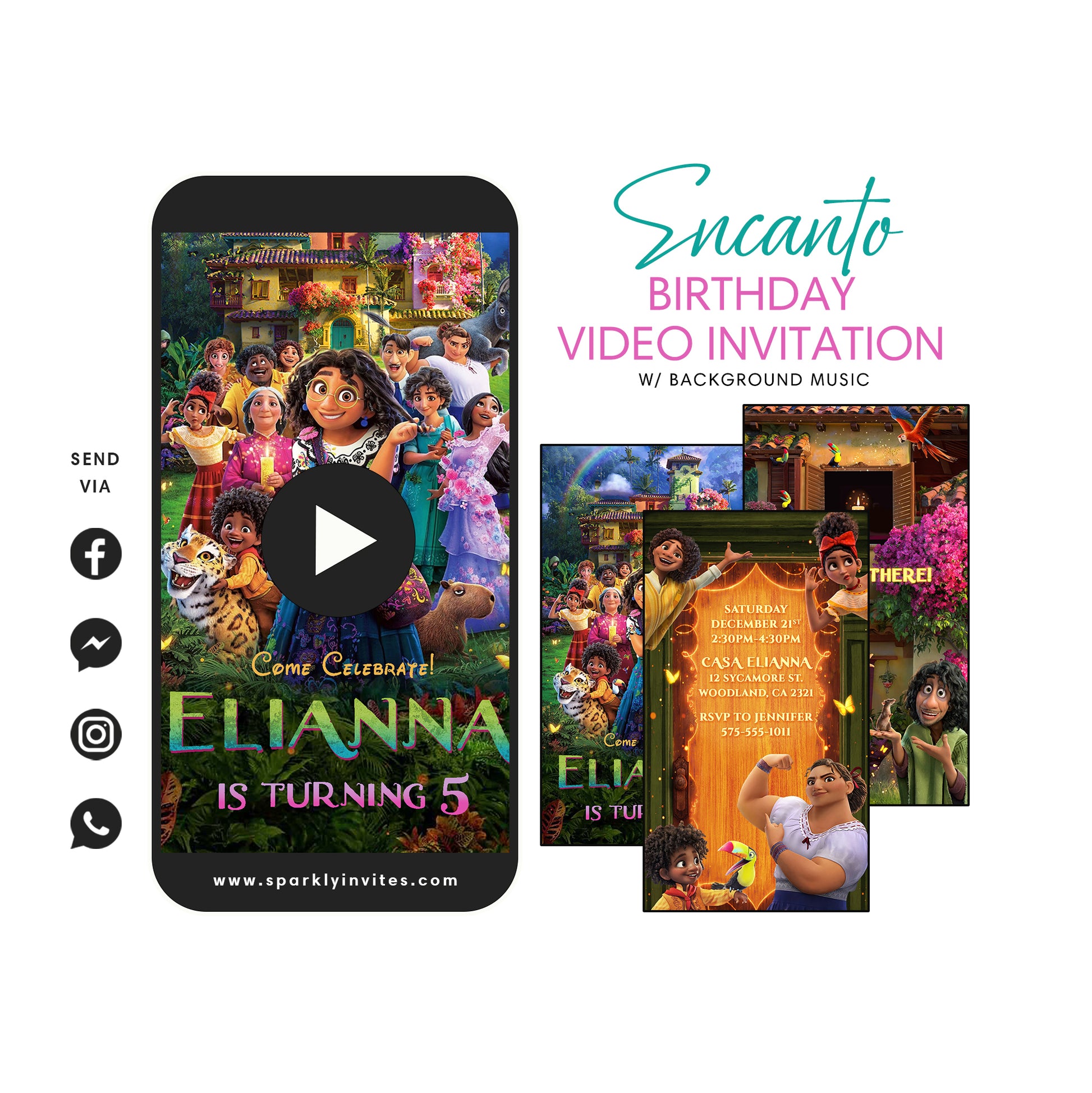 Encanto Video Invitation